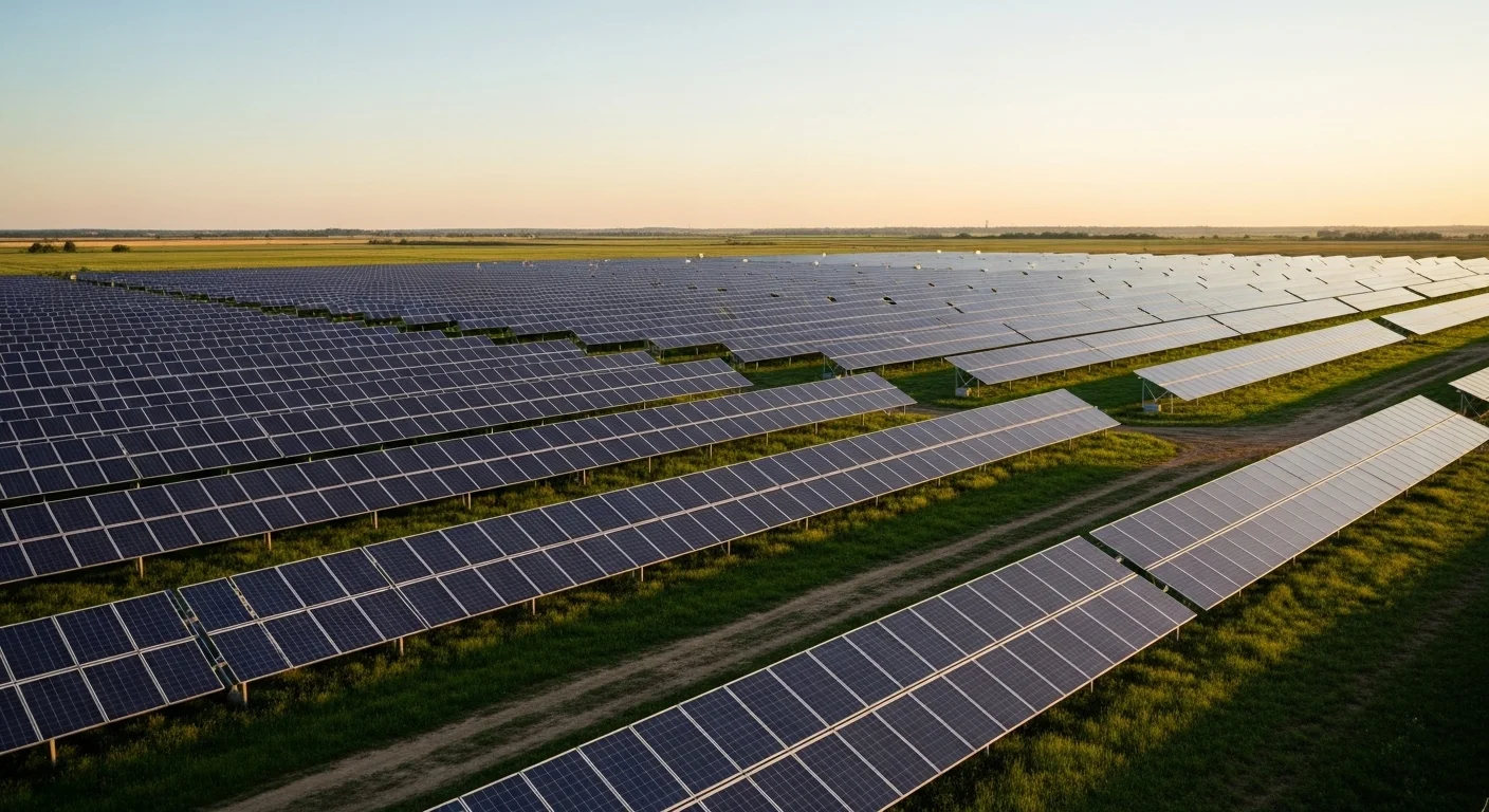 Utility-scale solar project under development in Romania, representing high-quality, bankable renewable energy infrastructure by Aurora Renewables SRL in 2026.