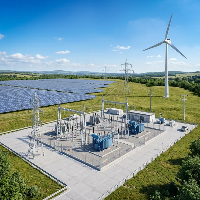System Architecture of the hybrid renewable energy infrastructure