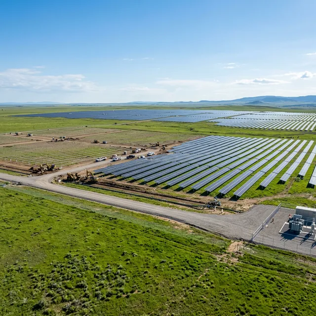 Aerial view of southeastern Romania countryside around Niculițel commune